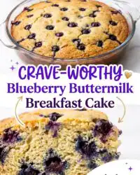 Blueberry Buttermilk Breakfast Cake: The Best Easy Blueberry Breakfast Cake For Your Busy Mornings