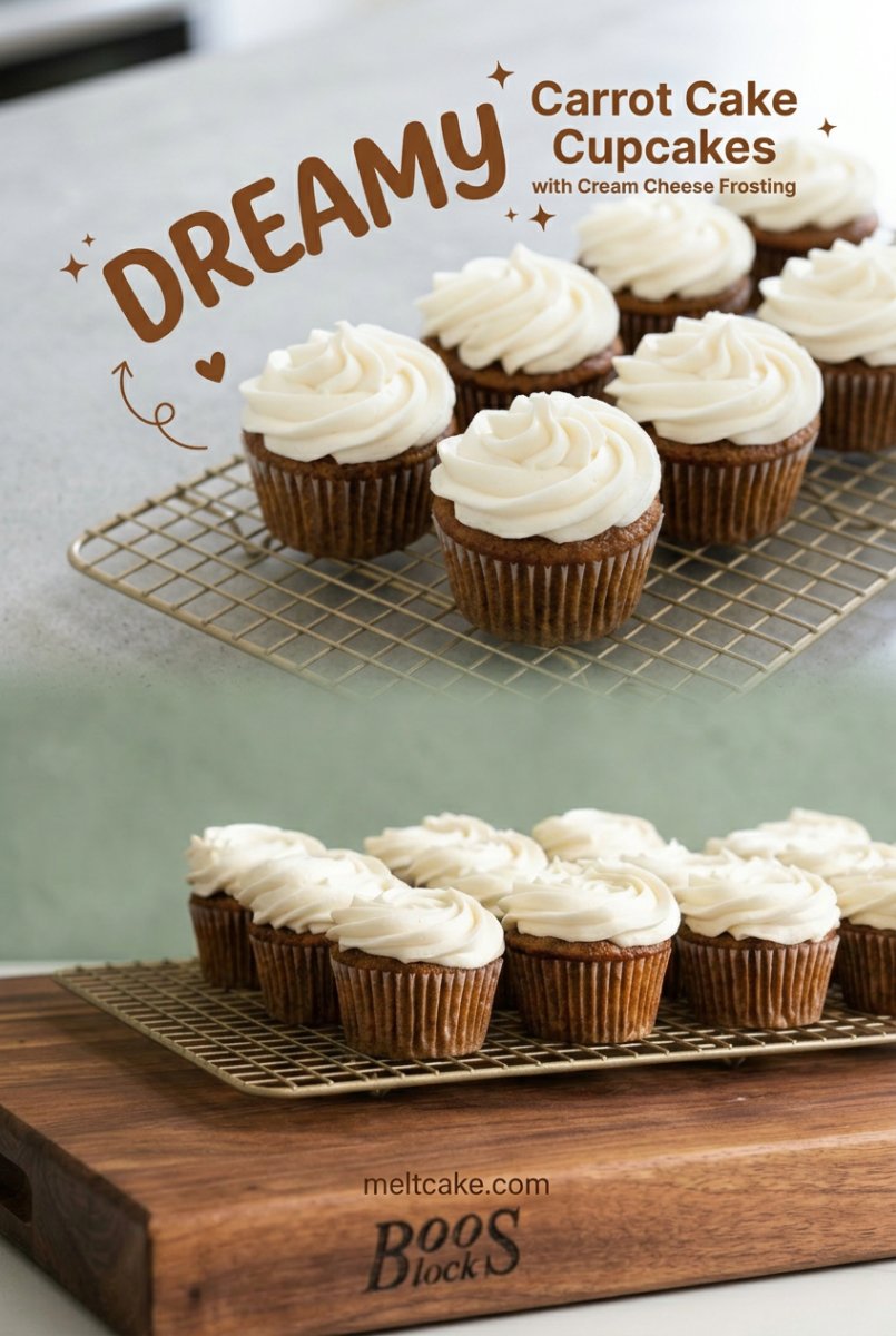 Carrot Cake Cupcakes with Cream Cheese Frosting: The Ultimate Moist Carrot Cake Cupcakes Recipe!