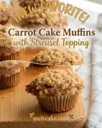 Carrot Cake Muffins with Streusel Topping: The Best Carrot Cake Muffins for Your Weekend Breakfast
