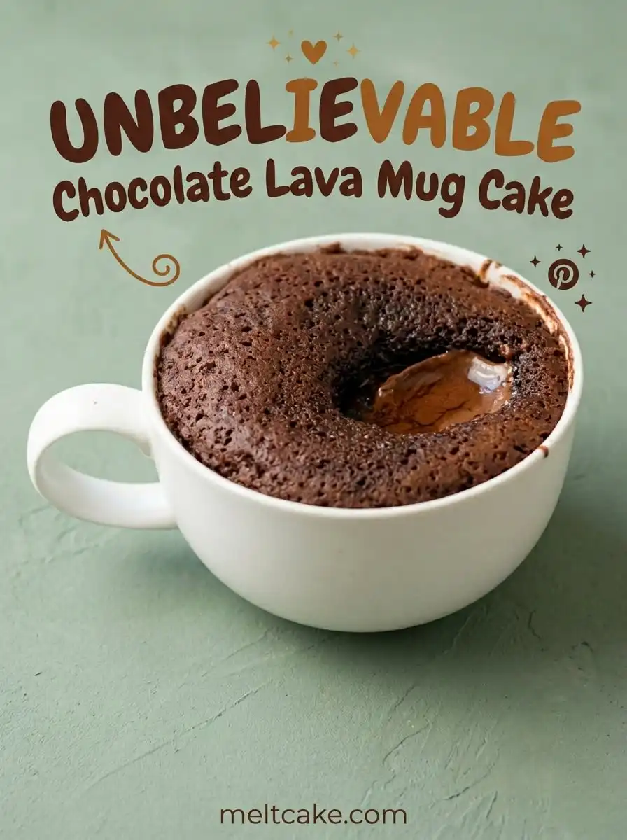 Chocolate Lava Mug Cake: The Best Quick Mug Cake Micro Ondes Dessert for Your Sweet Cravings Now