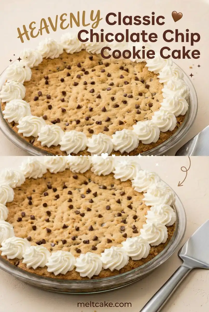 Classic Chocolate Chip Cookie Cake 17 Classic Chocolate Chip Cookie Cake: The Ultimate Recipe for Cookie Cake Lovers Everywhere!