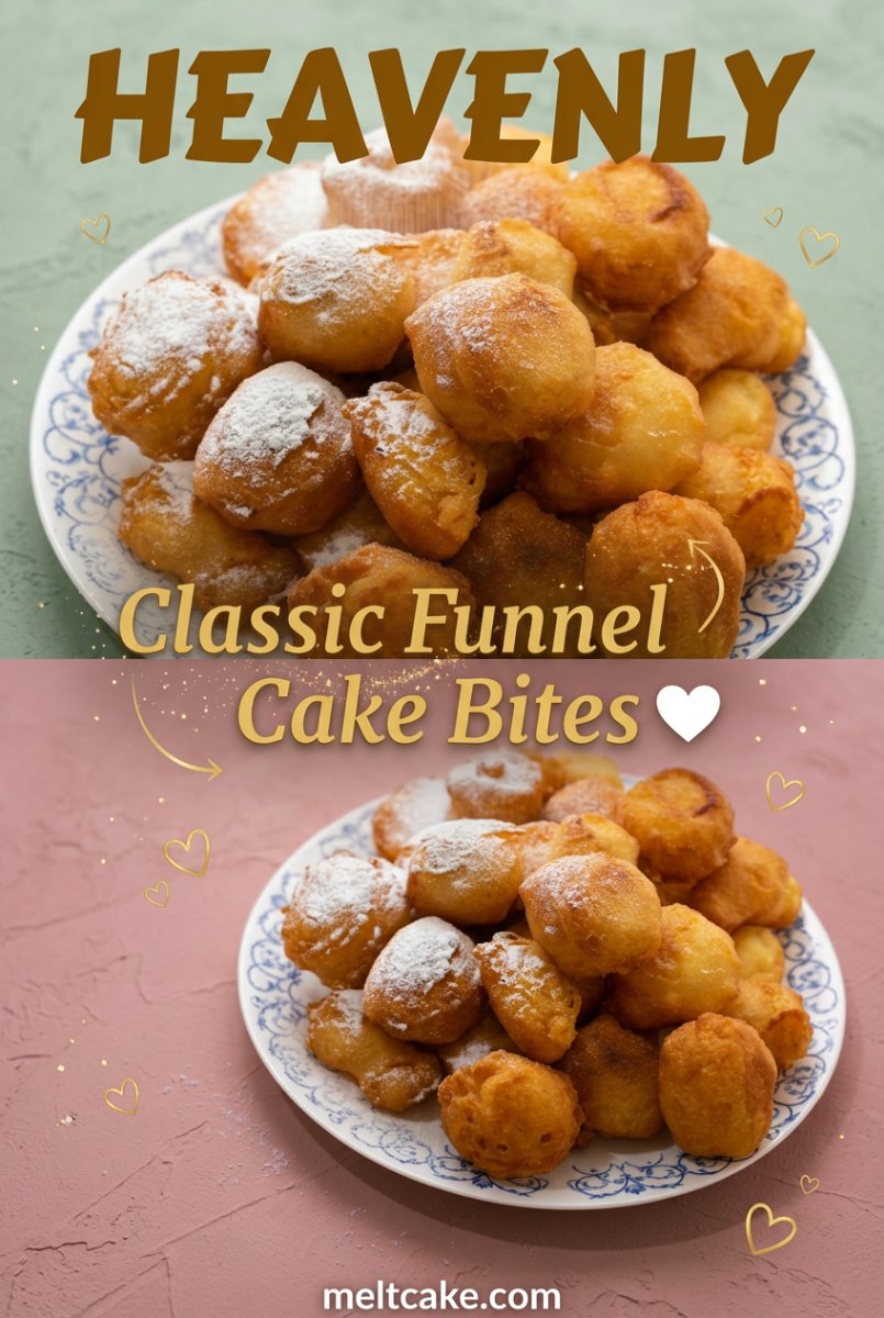 Easy Classic Funnel Cake Bites: How to Make Crispy Funnel Cake Bites at Home Fast