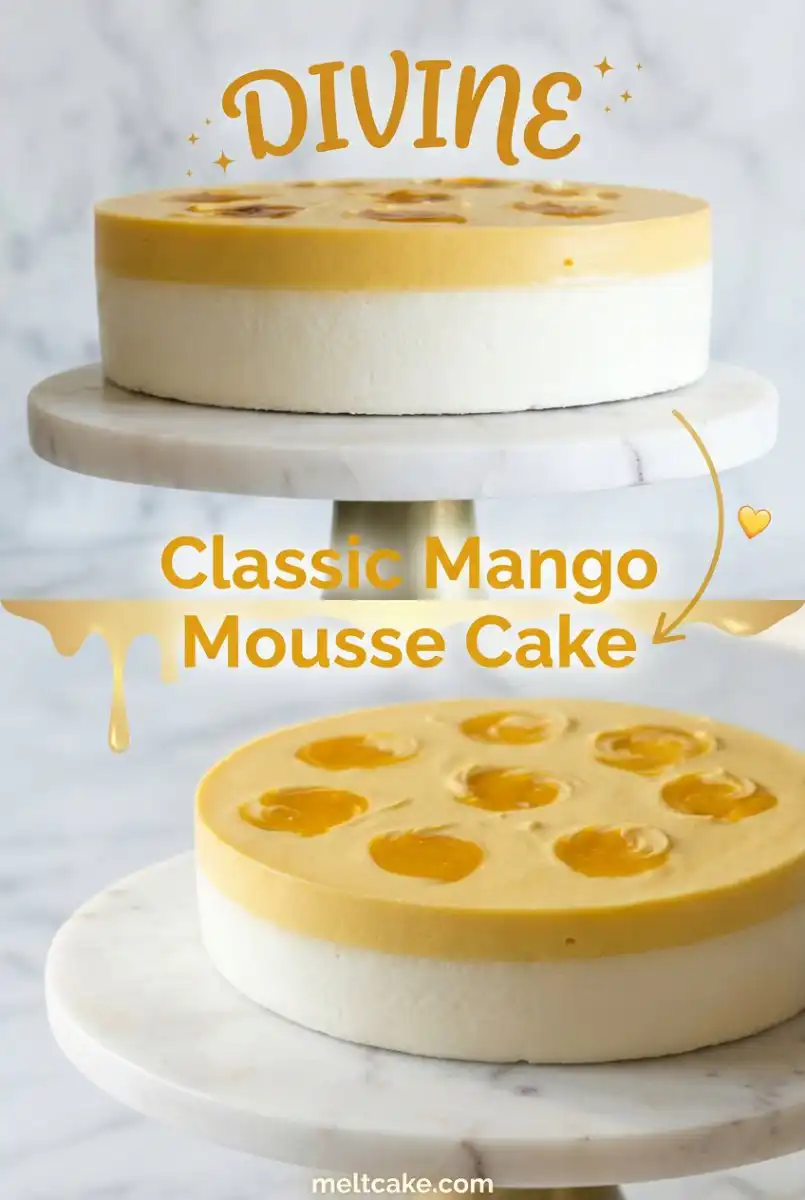 Classic Mango Mousse Cake Recipe: How to Make the Best Mango Mousse Cake at Home easily