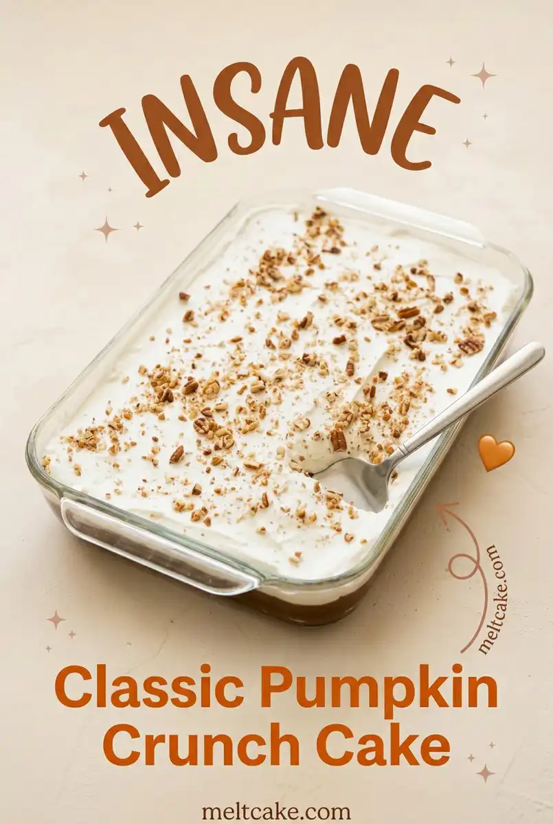 Classic Pumpkin Crunch Cake 17 Classic Pumpkin Crunch Cake Recipe: A Decadent Autumn Dessert with a Buttery Pecan Topping