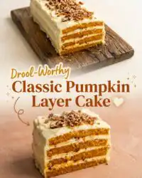 Classic Pumpkin Layer Cake Recipe: The Ultimate Pumpkin Cake Idea for Your Next Autumn Gathering