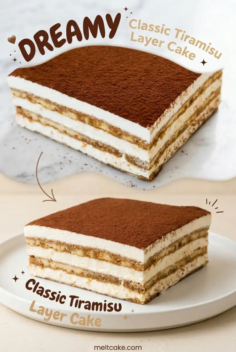 Classic Tiramisu Layer Cake 17 Classic Tiramisu Layer Cake Recipe: The Ultimate Italian Tiramisu Cake Every Baker Needs to Try