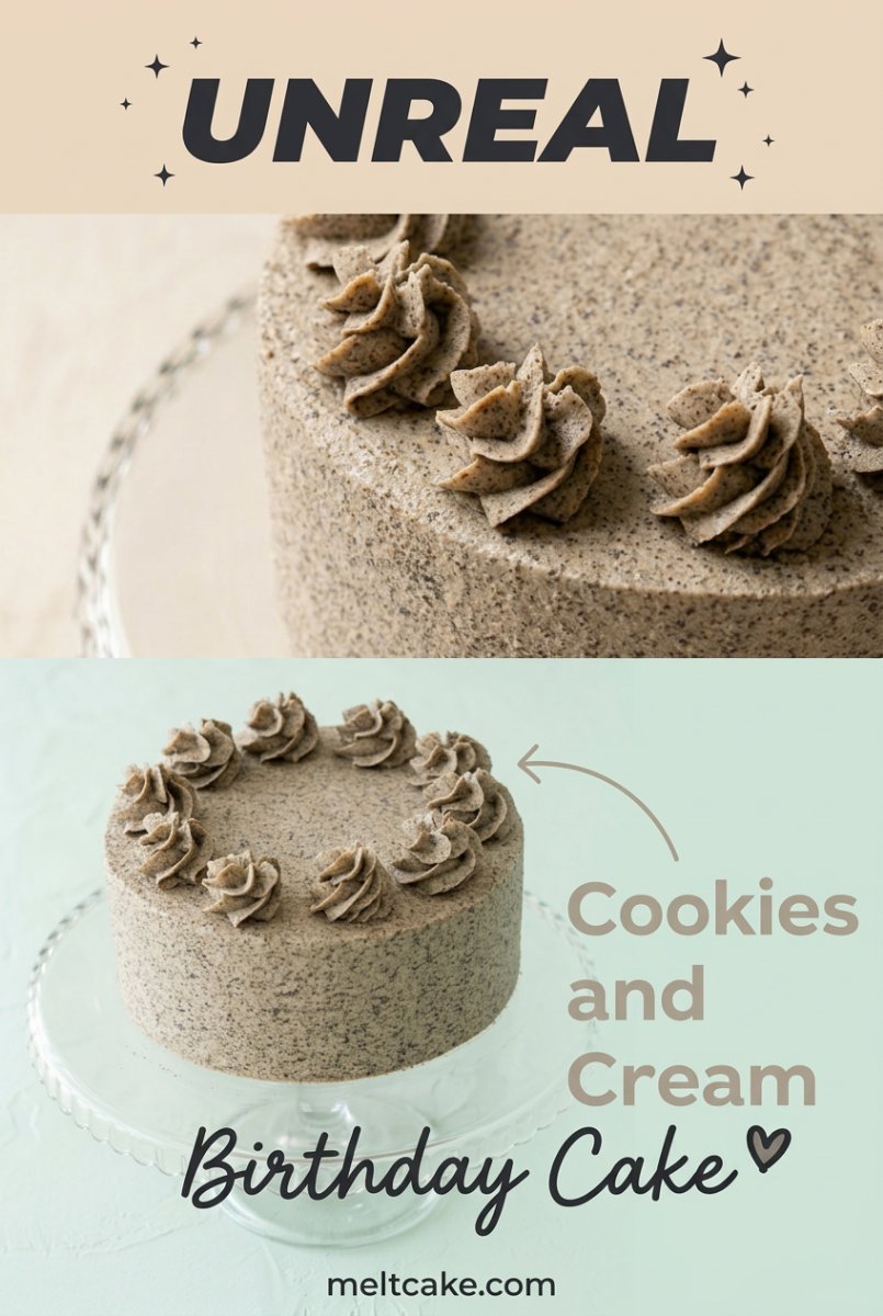 Cookies and Cream Birthday Cake 8 Ultimate Cookies and Cream Birthday Cake - Un Layer Cake Anniversaire Facile!