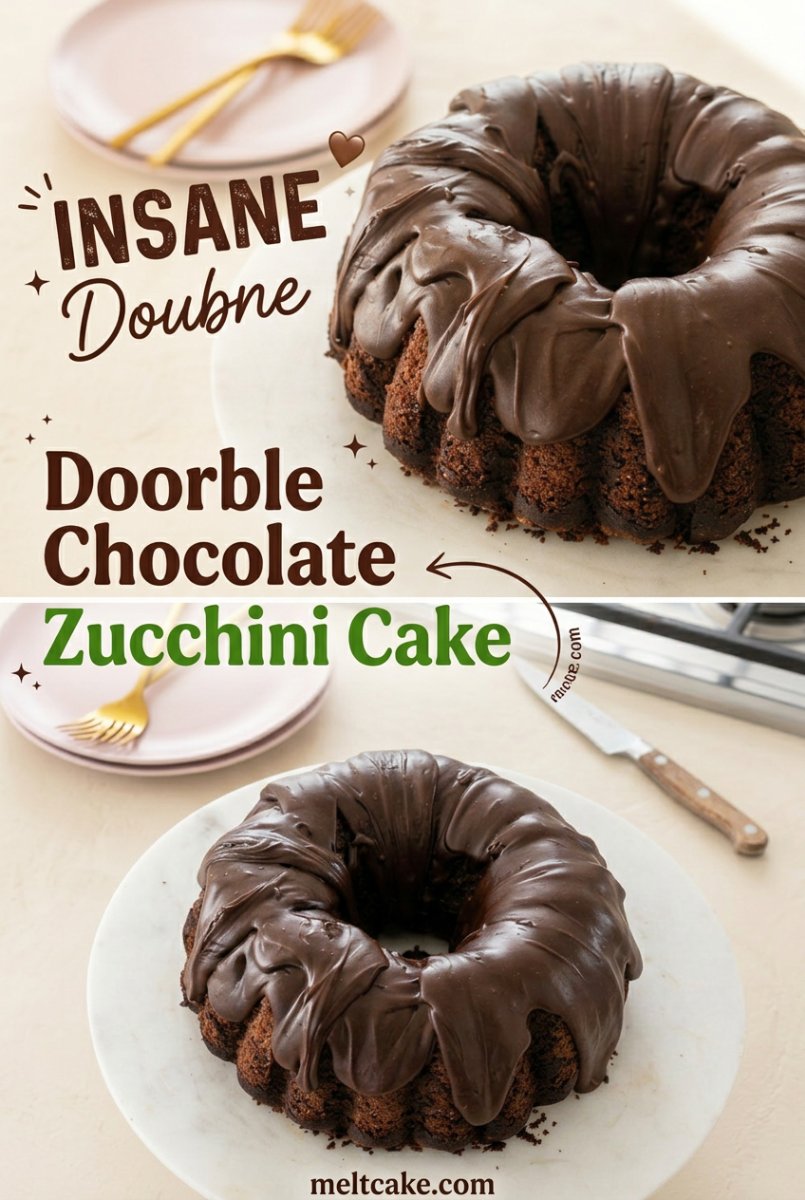 Decadent Double Chocolate Zucchini Cake: The Best Chocolate Zucchini Cake Recipe Ever