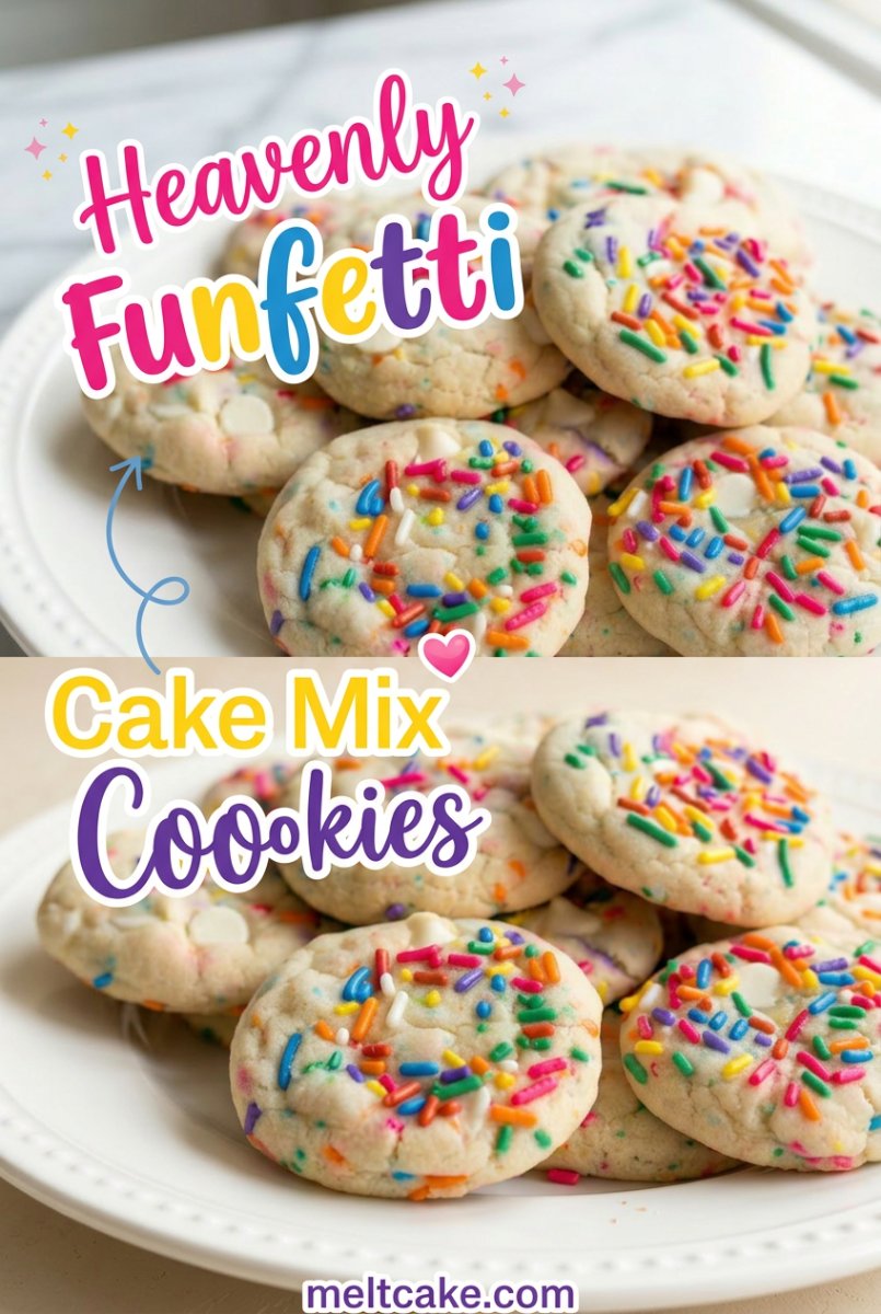 Easy Funfetti Cake Mix Cookies - The Best Recipe for Soft & Chewy Cake Mix Cookies