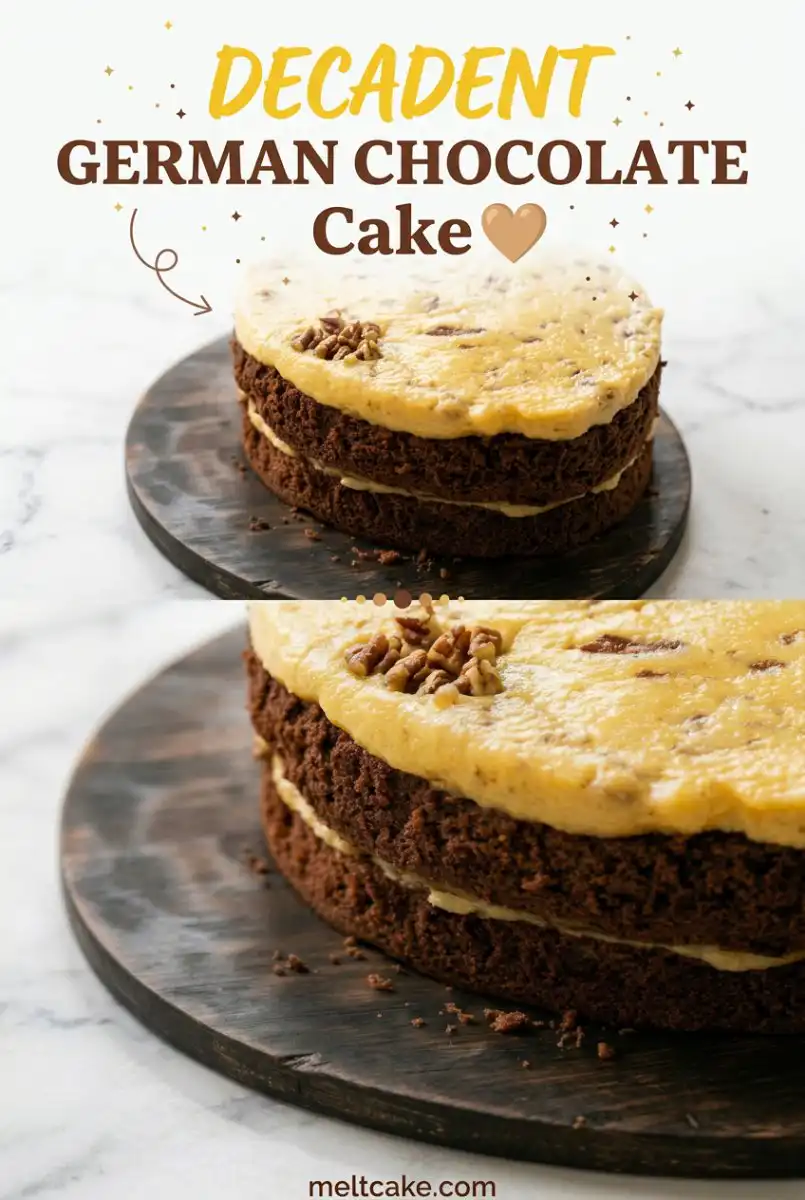Ultimate German Chocolate Cake: The Best Decadent Three Layer Chocolate Cake Ever