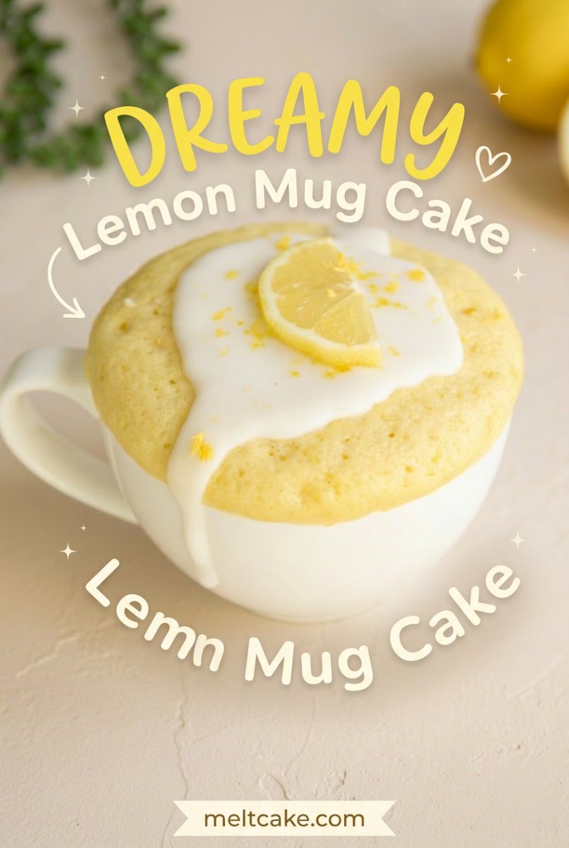 Easy Lemon Mug Cake: A Quick And Zesty Individual Dessert Perfect For A Simple Mug Cake Recipe Now