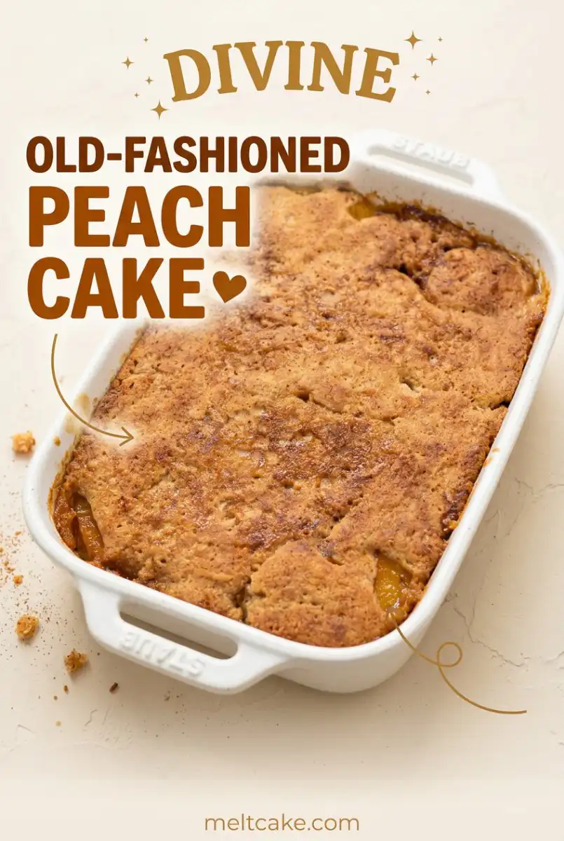 Easy Old-Fashioned Peach Cake Recipe: A Simple, Classic Homemade Dessert Everyone Will Love