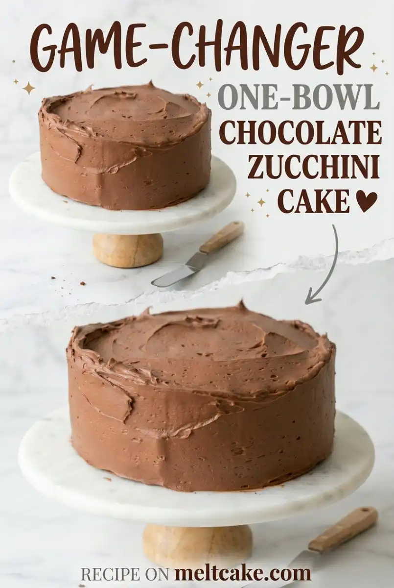 Healthy One-Bowl Chocolate Zucchini Cake Recipe - The Ultimate Chocolate Zucchini Cake Idea