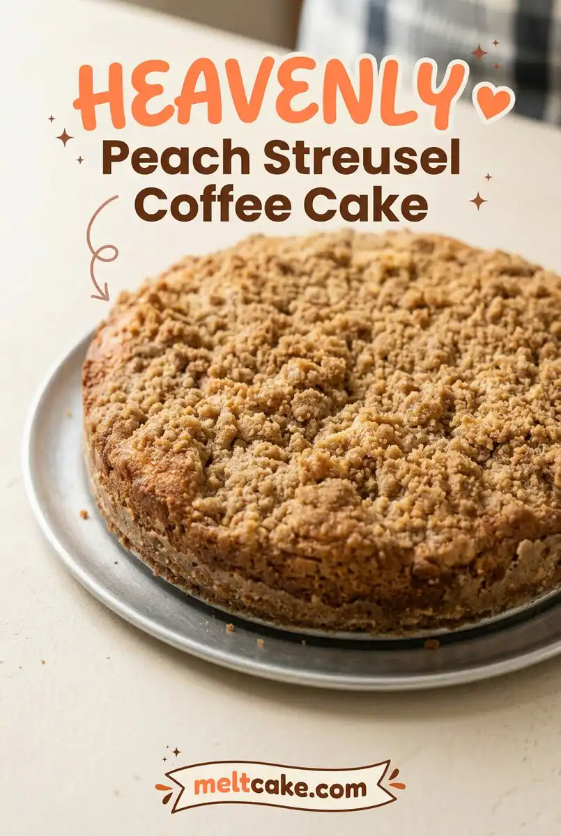 Peach Streusel Coffee Cake 17 Peach Streusel Coffee Cake Recipe: How to Bake a Structured Peach Coffee Cake with Cinnamon Crumble