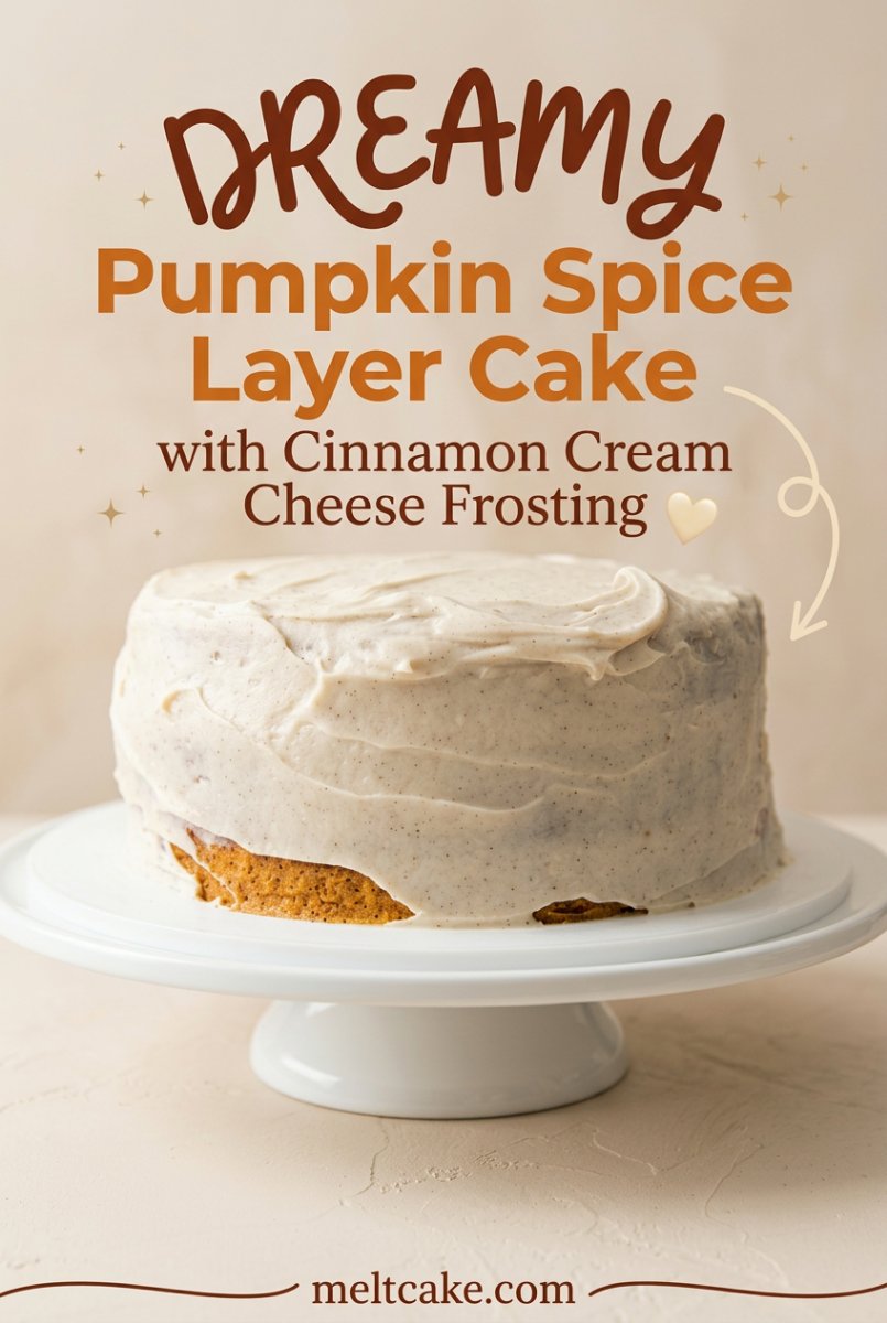 Pumpkin Spice Layer Cake with Cinnamon Cream Cheese Frosting: The Ultimate Pumpkin Cake Recipes