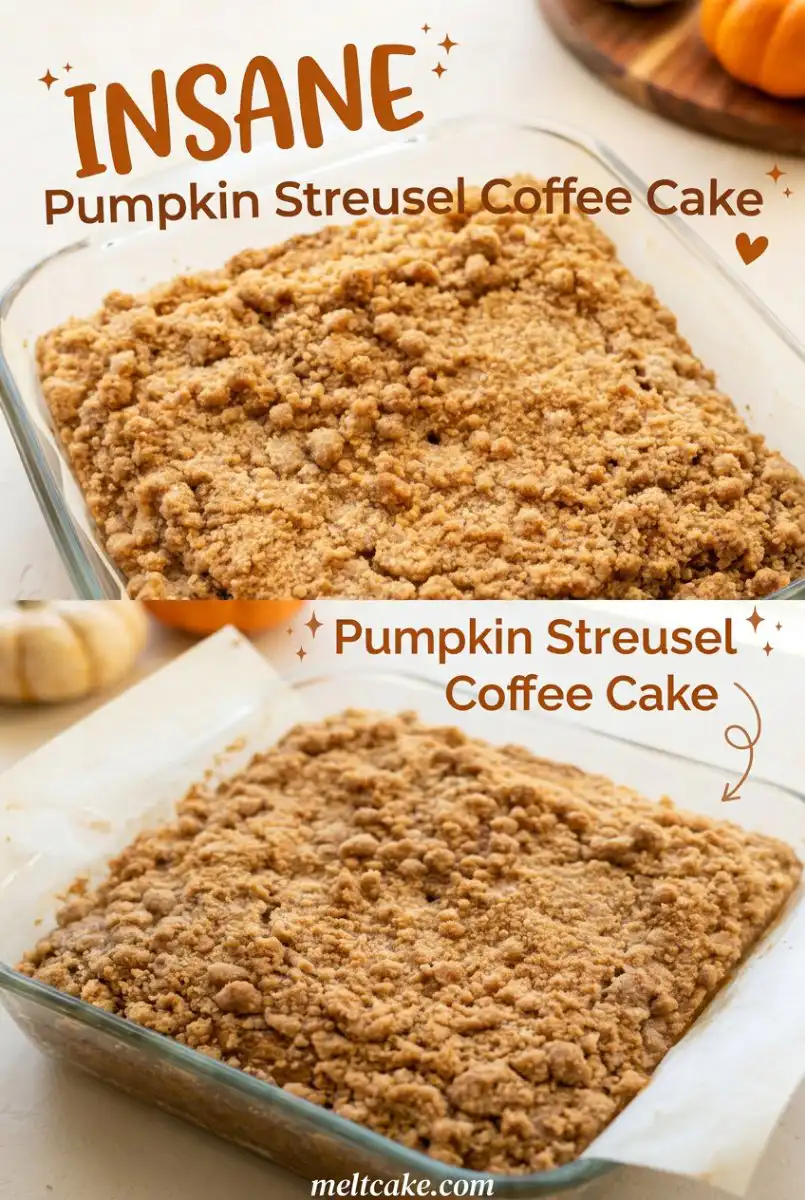 Pumpkin Streusel Coffee Cake: The Ultimate Pumpkin Coffee Cake Recipe You Need This Fall Season!
