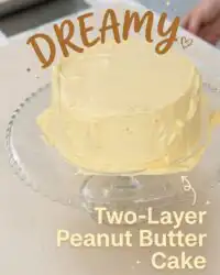 Moist Two-Layer Peanut Butter Cake: A Decadent Two Layer Cake Recipe for Peanut Butter Lovers