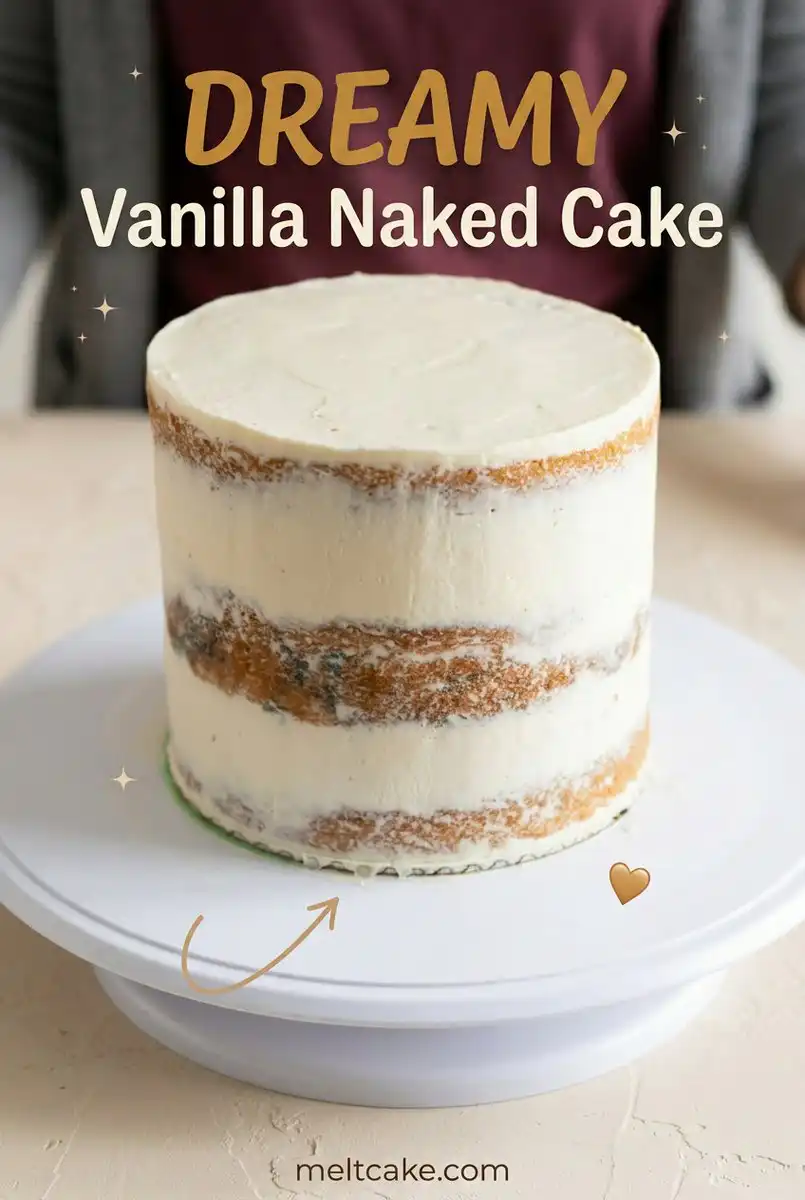 Vanilla Naked Cake 17 Bake a Stable Vanilla Naked Cake with Velvet Buttercream and Beautiful Vanilla Cake Design