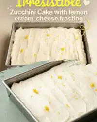 Zucchini Cake with Lemon Cream Cheese Frosting: A Moist Zucchini Cake Recipe