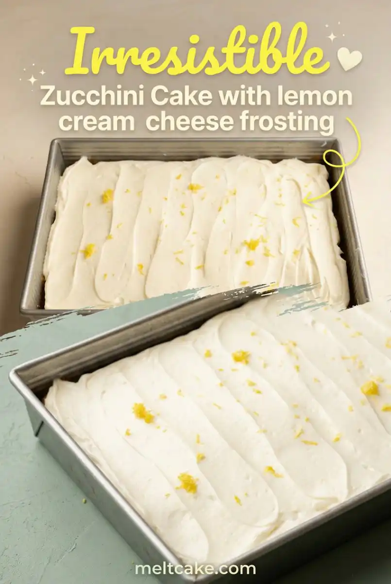 Zucchini Cake with Lemon Cream Cheese Frosting 17 Zucchini Cake with Lemon Cream Cheese Frosting: A Moist Zucchini Cake Recipe