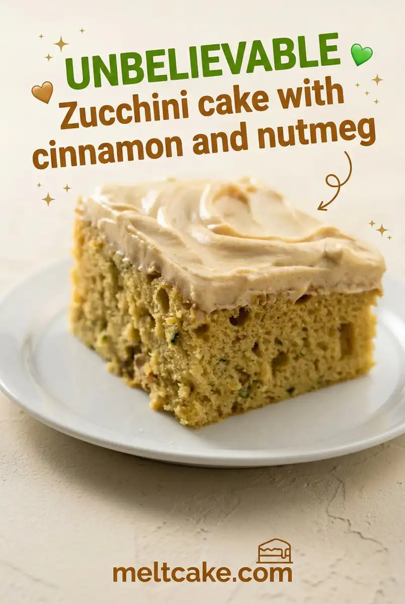 Zucchini Cake with Cinnamon and Nutmeg: A Precise Guide to a Moist and Tender Spiced Snack Cake
