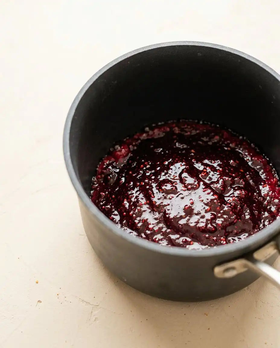 Blackberry Pound Cake 15 Spoon and level method used to measure flour for a moist Blackberry Pound Cake.