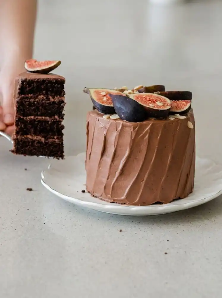 Home - Melt Cake - Baking that Melts in Your Mouth 3 Indulgent single serving Mini Chocolate Layer Cakes with whipped cocoa cream frosting