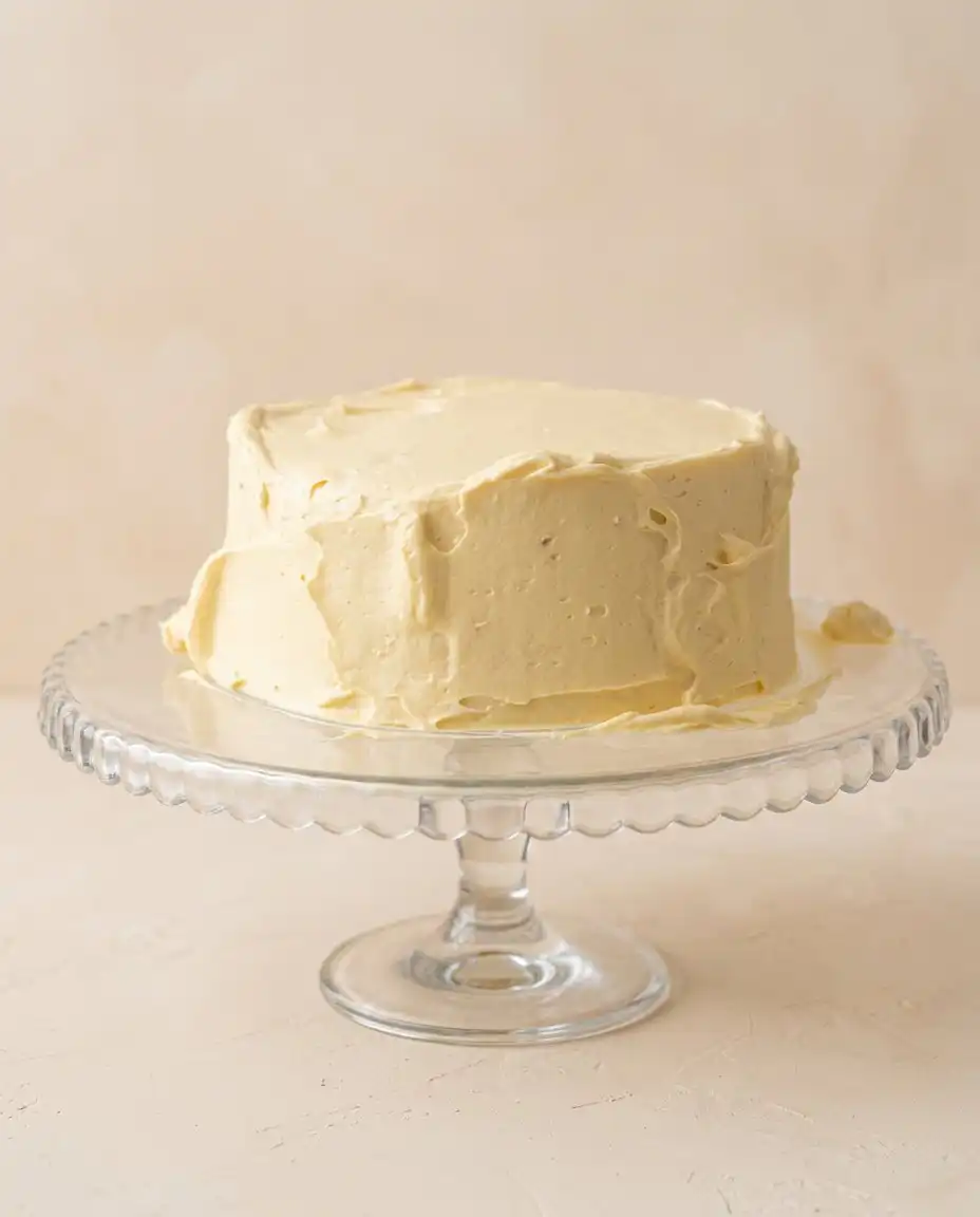 Two-Layer Peanut Butter Cake 16 A slice of two-layer peanut butter cake served with a small cup of Turkish coffee